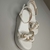 Sandália Salto Anabela Cordão Branco - comprar online