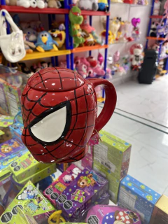Mugs Hombre Araña con Tapa - b - comprar en línea