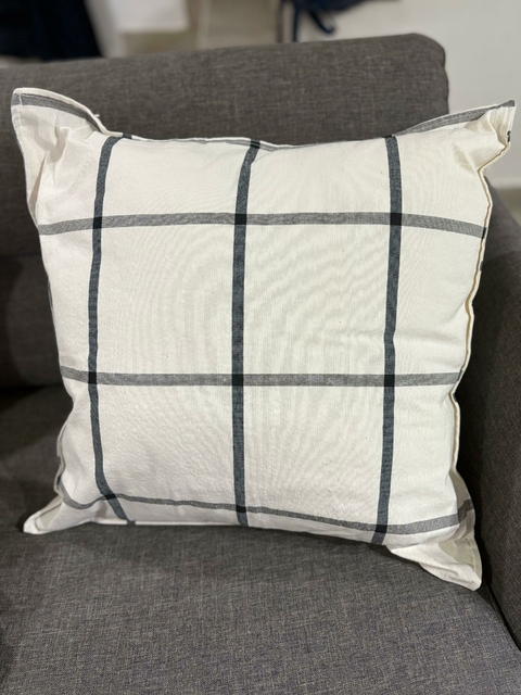 Almohadón CEREZA Cuadros 2