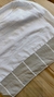 Funda Bidón Cemento Rayas Blancas - Margaritas Home & Deco