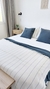 Manta | Alfombra TELAR Manteca Rayas Gris - comprar online