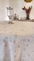 Mantel ÍNDIGO Plumeros Gris