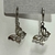 aros silver butterfly - comprar online