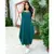 Vestido Midi Saruel Costa Nadador Feminino Manga Viscolycra Bolso Roupas Femininas Inverno 38 ao 48