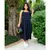 Vestido Midi Saruel Costa Nadador Feminino Manga Viscolycra Bolso Roupas Femininas Inverno 38 ao 48 na internet