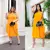 Vestido Midi Saruel Costa Nadador Feminino Manga Viscolycra Bolso Roupas Femininas Inverno 38 ao 48 - comprar online