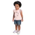 Blusa menina rosa sorbet morango Kyly