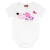 Conjunto 2 peças bebê menina dog branco Kyly na internet