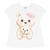 Pijama menina branco e rosa Kyly - comprar online