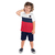 Conjunto 2 peças menino tricolor Kyly