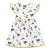Vestido menina branco e amarelo Kyly - comprar online