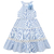 Vestido menina azul turquia Milon - comprar online