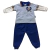 Conjunto 3 peças bebê menino tons de azul Paraiso