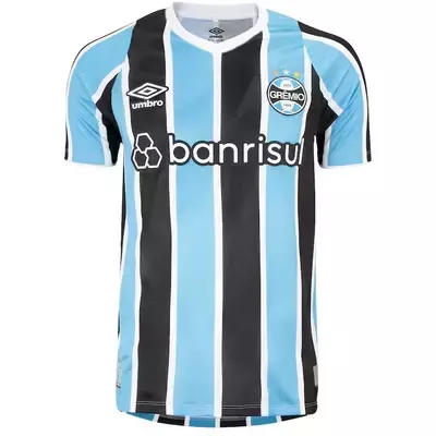 Camisa Grêmio Home 24/25 - Azul e Preta - comprar online