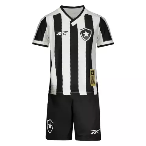 Conjunto Infantil Botafogo I 24/25 - Preto e Branco - comprar online