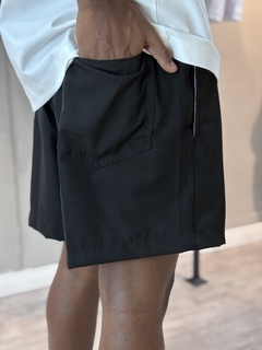 SHORT REFRESH RAFROW - PRETO - loja online