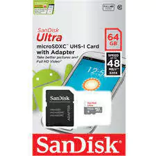 MICRO SD 64GB SANDISK C10