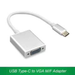 ADAPTADOR VGA HEMBRA A USB TIPO C