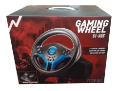 VOLANTE+PEDALERA NOGA ST-V06 PS3 | PS4 | PC | XBOX | XBOX ONE | NS