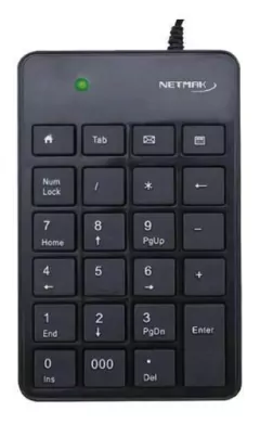 TECLADO NUMERICO NETMAK NM-KB250 USB