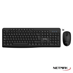 TECLADO+MOUSE NETMAK NM-KB770 INALAMBRICO
