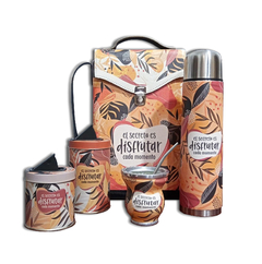 Kit Matero Premium Liso Con Tapa Personalizado
