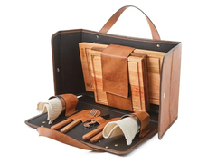 Set De Asado Con Tabla Mas 2 Platos Completo