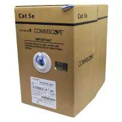 CABLE UTP COMMSCOPE 305MTRS CAT5 CPK CS24CM AZUL 6-219590-6