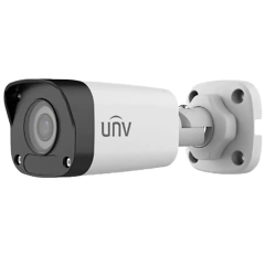 IP UNIVIEW IPC2122LB-SF40-A | 2MPX | BULLET | 4MM | METAL + PLASTICO | EXTERIOR | 30MTRS IR | H265+
