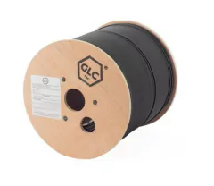 BOBINA DROP GLC-DROP-2-FLAT-DIE | FLAT | 2 CORE | PORTANTE KEVLAR DIELECTRICO| 1000MTS | FIBRA OPTI