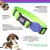 Coleira para Cães Verde Neon - Detalhes Azul na internet