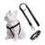Kit Peitoral Americano + Coleira + Guia para Cães All Black - comprar online