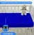Capa De Colchão Com Ziper Impermeável Berço 130x70x12 Cor Azul - comprar online