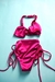 Conjunto mojado fucsia