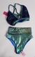 Conjunto glitter terciopelo