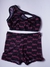 Conjunto mesh estampado