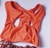 Top completo naranja neón