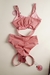Conjunto plastic rosa - Pole Play