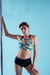 Top estampado con arnés - comprar en línea