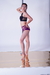 Top con mesh negro - Pole Play