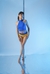 Short amarillo y azul - comprar en línea