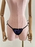Tanga encaje con terciopelo - comprar en línea