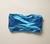 Top strapless mojado azul
