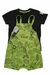 Conjunto Masculino Infantil Jardineira Moleton e Camisa - Quimby