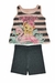 Conjunto Feminino Infantil Malha e Cotton lig - Kely Kety
