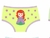 Calcinha Infantil 96% Algodão 04% Elastano - Personagens Sortidos - Cheiro Mãe Moda Infantil 