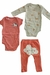 Kit de Body e calça nuvem e arco-íris - Kamylus