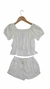 Conjunto Infantil Blusa Ciganinha com Shorts - Trick Nick