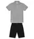 Conjunto Masculino Infantil Camisa Polo com Bermuda - Trick Nick