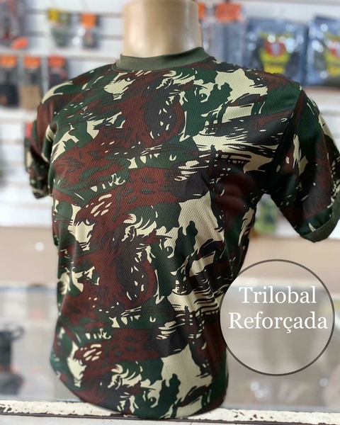 Camiseta camuflada Trilobal